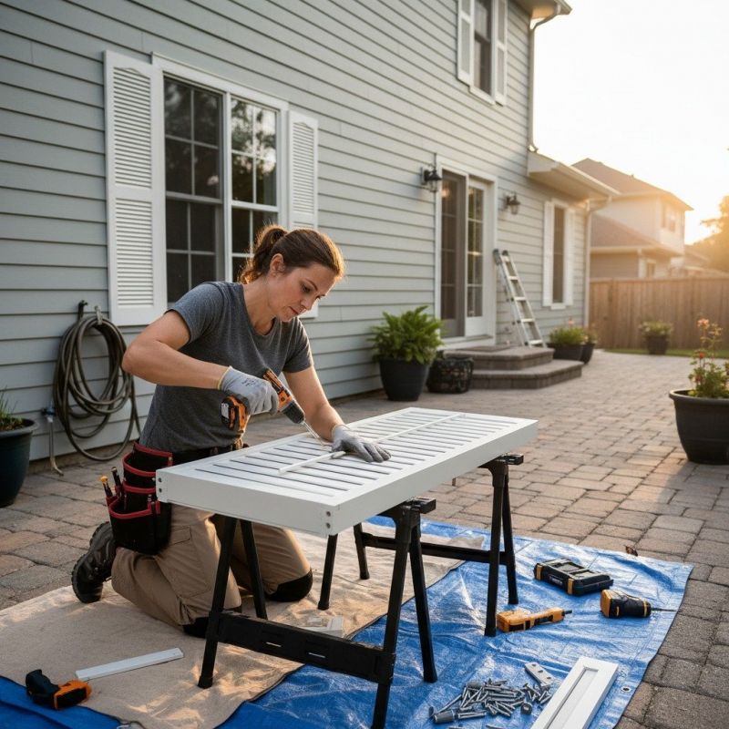 Plantation Shutter Painting Service
